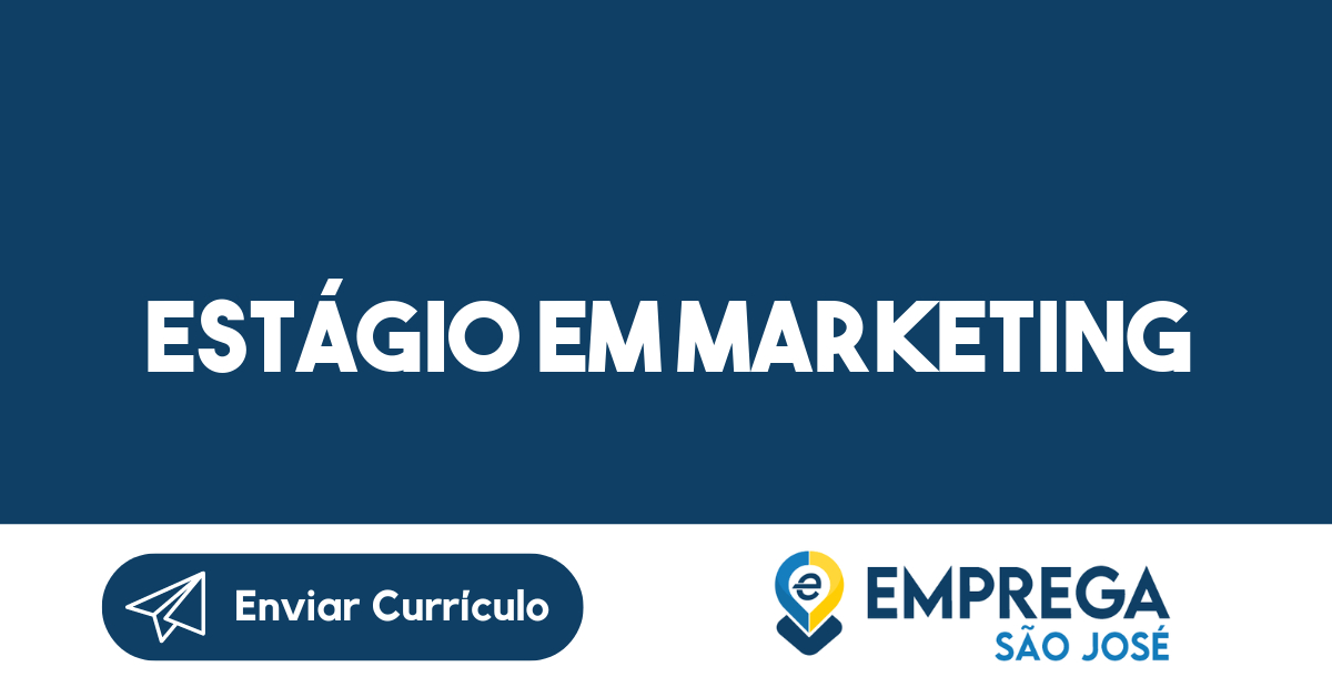 Estágio Em Marketing-São José Dos Campos - Sp 49