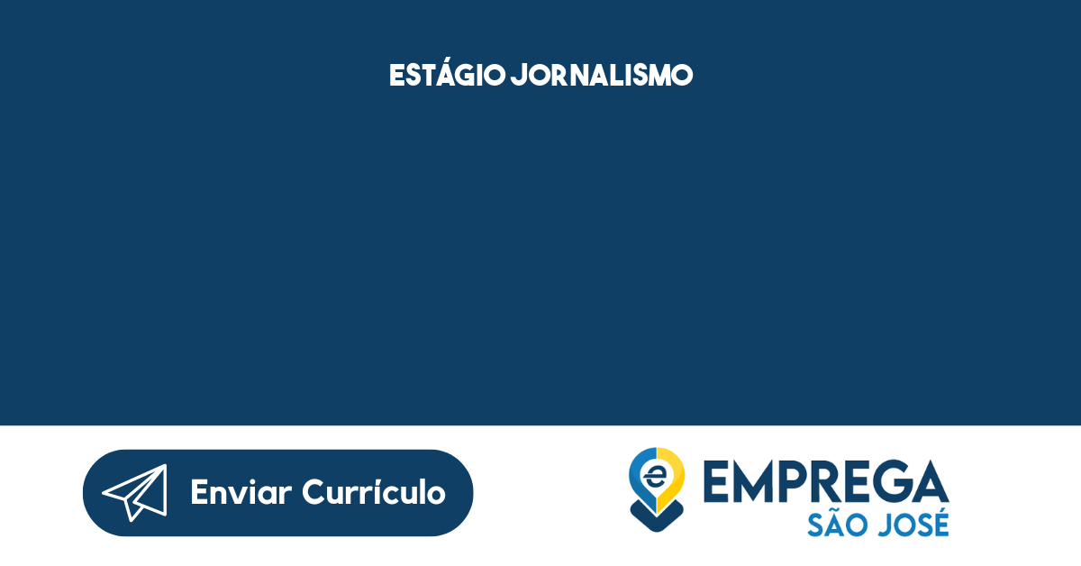 Estágio Jornalismo-São José Dos Campos - Sp 123