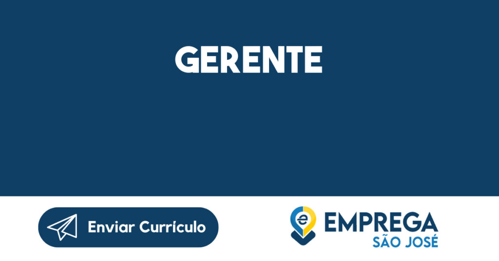 Gerente-São José Dos Campos - Sp 1