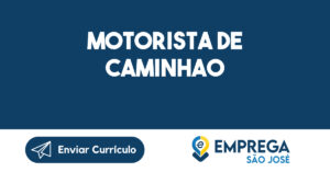 Motorista De Caminhao-São José Dos Campos - Sp 5