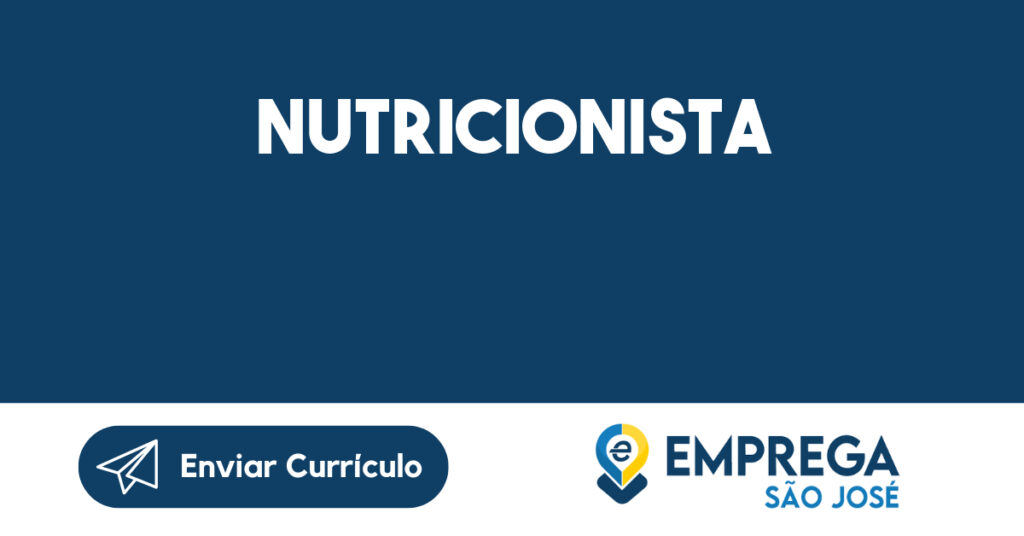 Nutricionista-São José Dos Campos - Sp 1 Nutricionista-São José Dos Campos - Sp 1