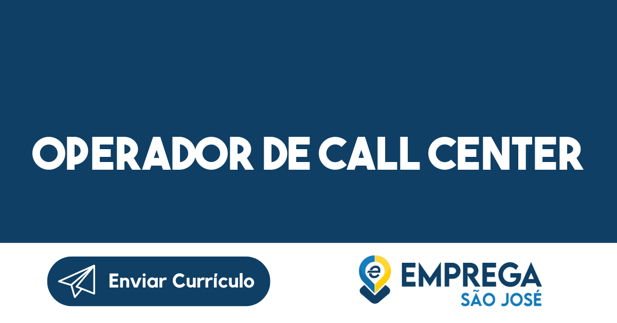 Operador De Call Center-São José Dos Campos - Sp 11