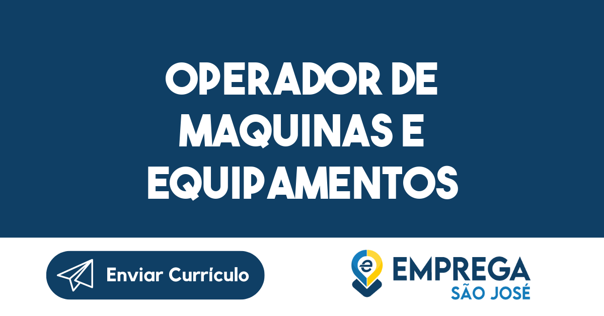 Operador De Maquinas E Equipamentos (Empilhaderista Com Carta D)-São José Dos Campos - Sp 377