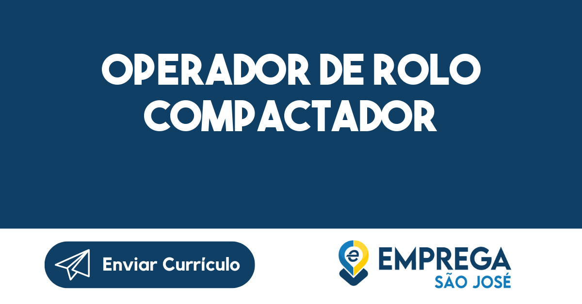 Operador De Rolo Compactador-São José Dos Campos - Sp 115