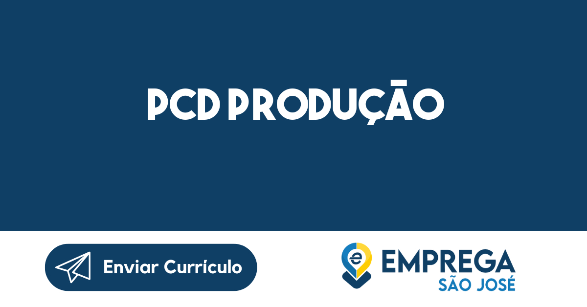 Pcd Produção-São José Dos Campos - Sp 325