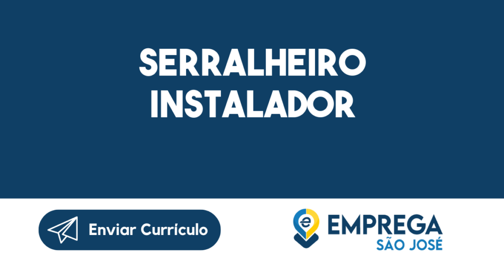 Serralheiro Instalador-São José Dos Campos - Sp 1