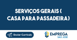 Serviços Gerais ( Casa Para Passadeira)-São José Dos Campos - Sp 8