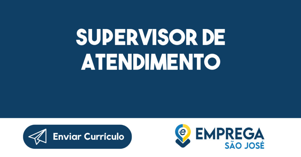 Supervisor De Atendimento-São José Dos Campos - Sp 1