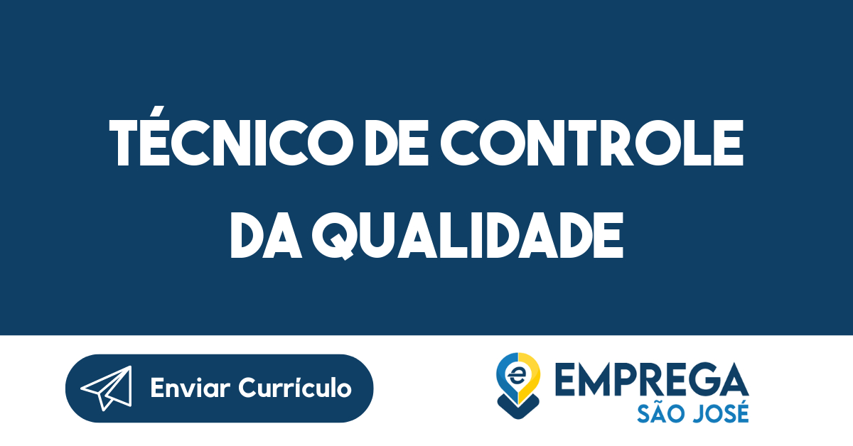 Técnico De Controle Da Qualidade-São José Dos Campos - Sp 5