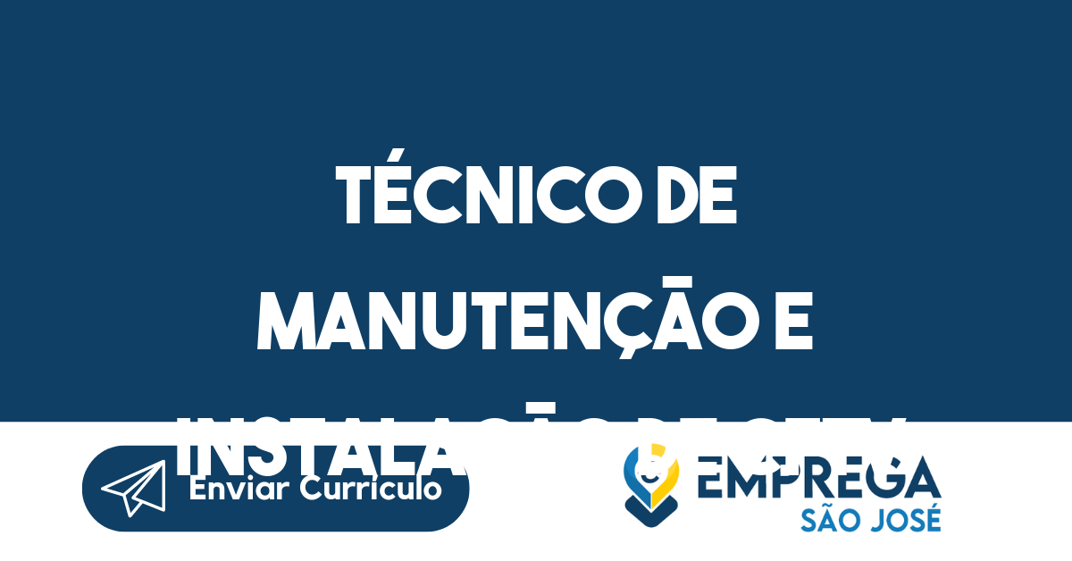 Técnico De Manutenção E Instalação De Cftv-São José Dos Campos - Sp 17
