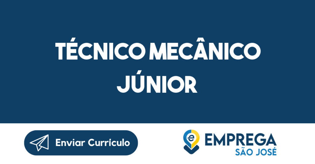 Técnico Mecânico Júnior-São José Dos Campos - Sp 1