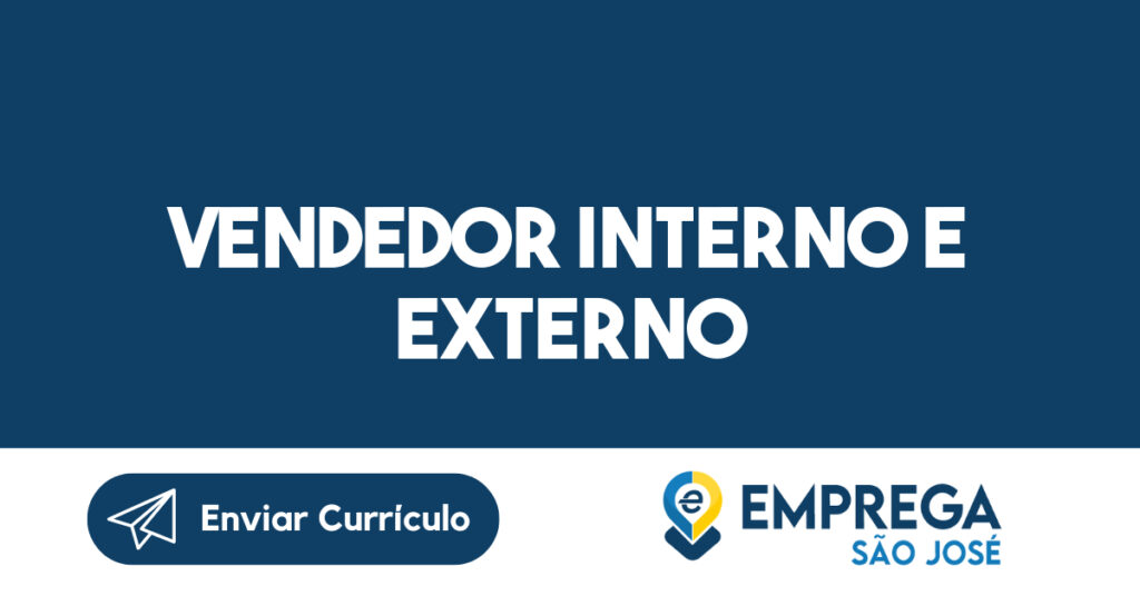 Vendedor Interno E Externo-São José Dos Campos - Sp 1