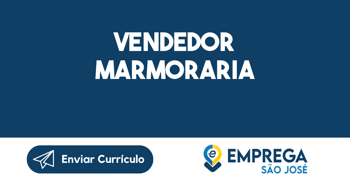 Vendedor Marmoraria-São José Dos Campos - Sp 75