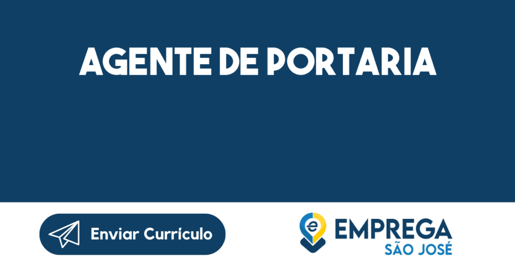 Agente De Portaria-São José Dos Campos - Sp 1 Agente De Portaria-São José Dos Campos - Sp 1