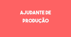 Ajudante De Produção-São José Dos Campos - Sp 1