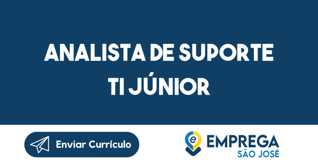 Analista De Suporte Ti Júnior-São José Dos Campos - Sp 1