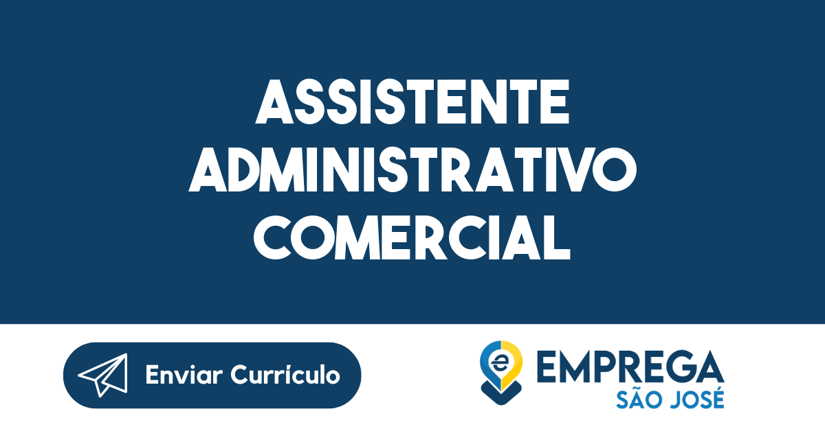 Assistente Administrativo Comercial-São José Dos Campos - Sp 345
