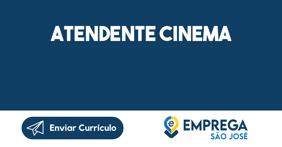 Atendente Cinema-São José Dos Campos - Sp 241
