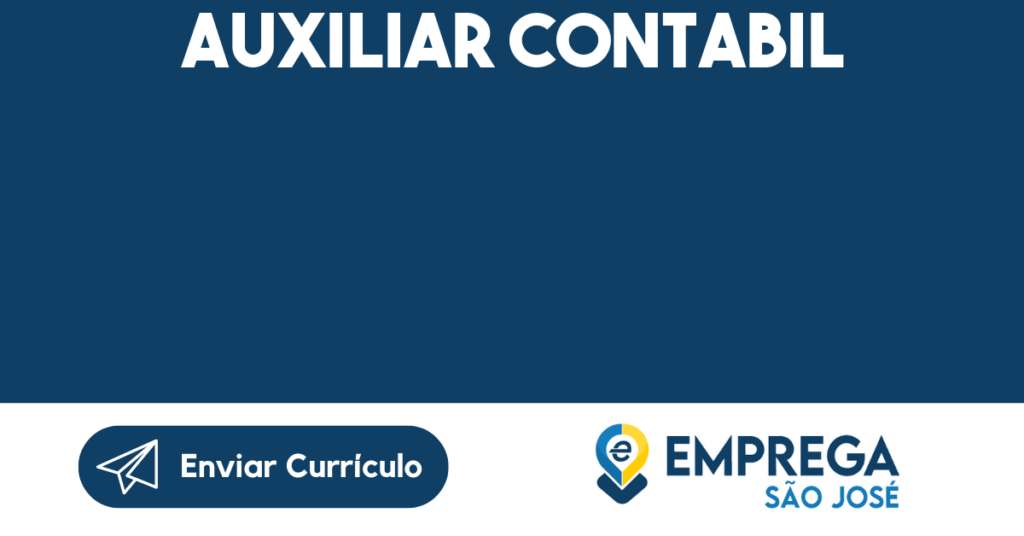 Auxiliar Contabil-São José Dos Campos - Sp 1 Auxiliar Contabil-São José Dos Campos - Sp 1