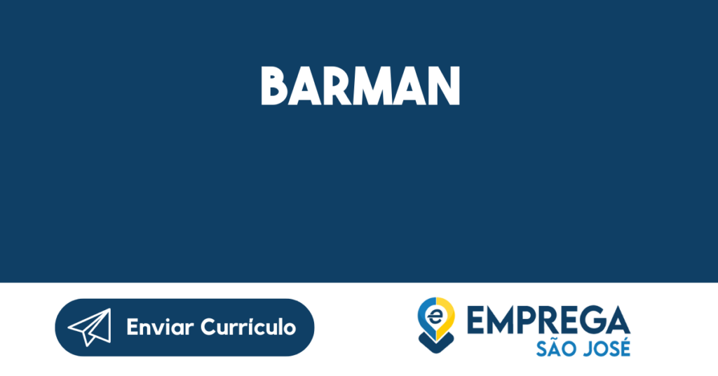 Barman-São José Dos Campos - Sp 1 Barman-São José Dos Campos - Sp 1