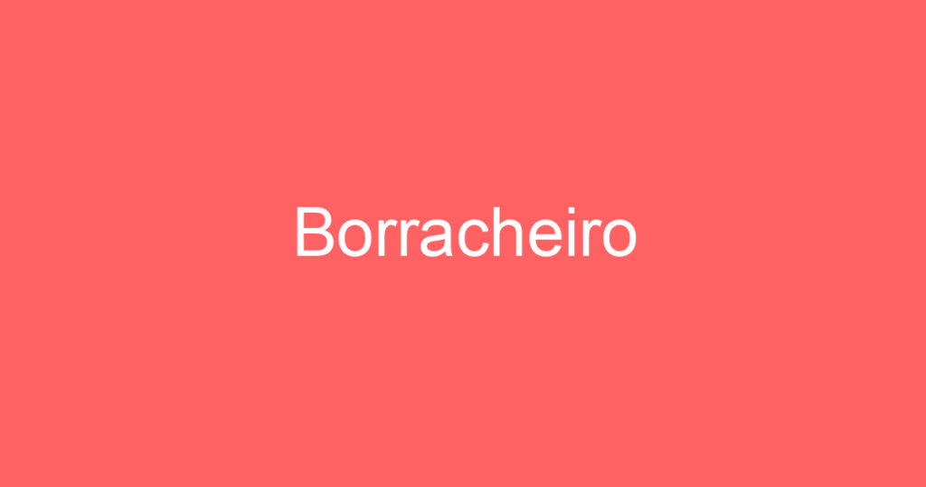 Borracheiro 1