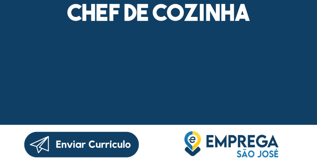 Chef De Cozinha-São José Dos Campos - Sp 1