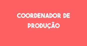 Coordenador De Produção-São José Dos Campos - Sp 12