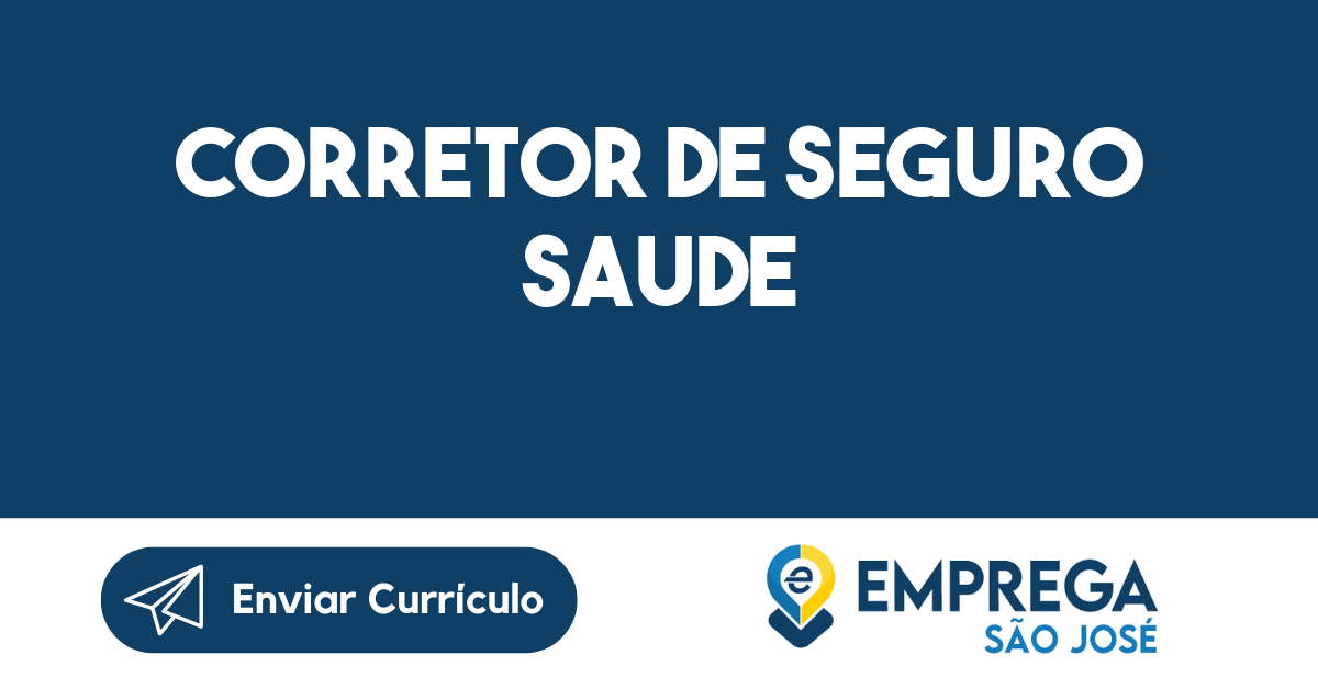 Corretor De Seguro Saude-São José Dos Campos - Sp 1