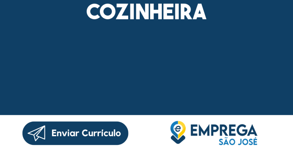 Cozinheira-São José Dos Campos - Sp 1 Cozinheira-São José Dos Campos - Sp 1