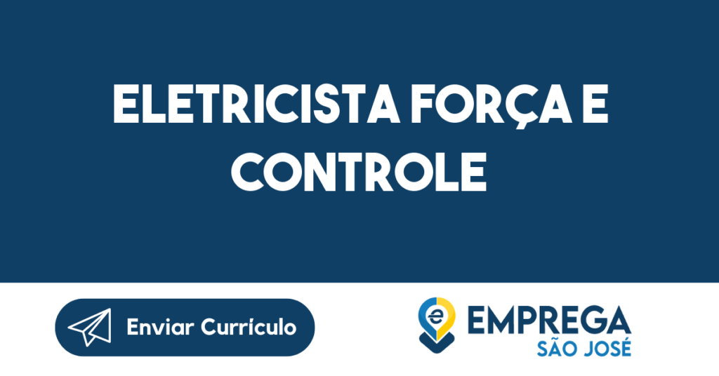 Eletricista Força E Controle-São José Dos Campos - Sp 1