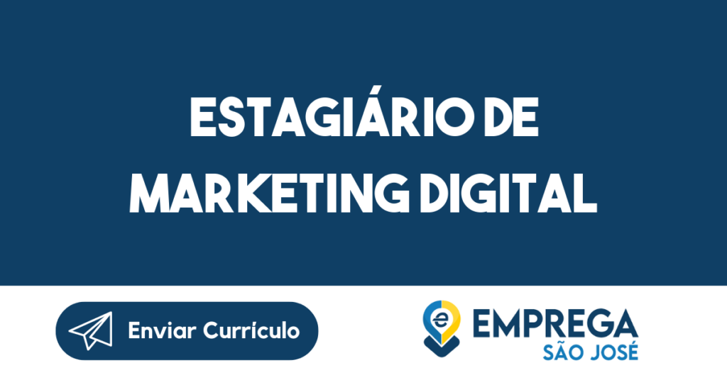 Estagiário De Marketing Digital-São José Dos Campos - Sp 1