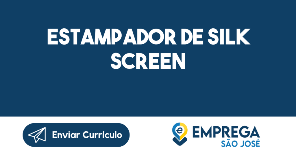 Estampador De Silk Screen-São José Dos Campos - Sp 1