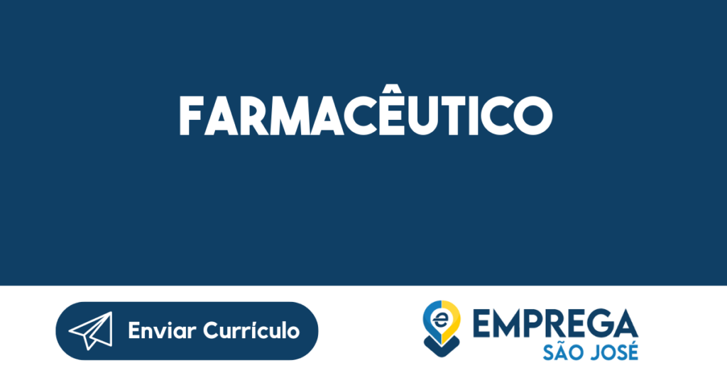 Farmacêutico-Jacarei - Sp 1