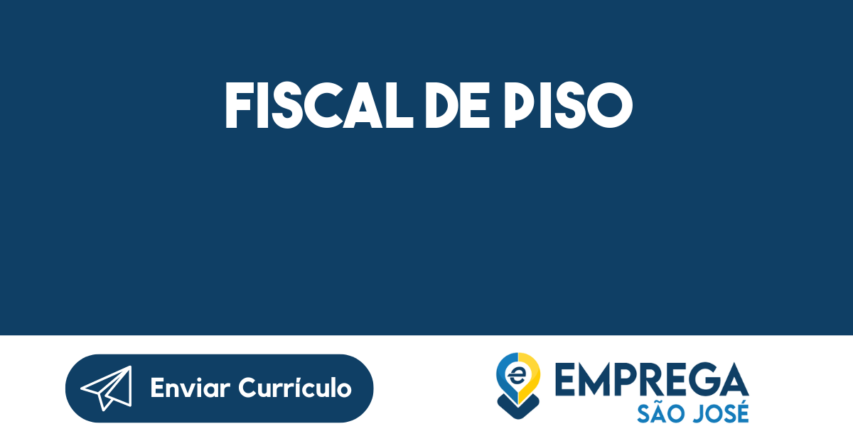 Fiscal De Piso-São José Dos Campos - Sp 33