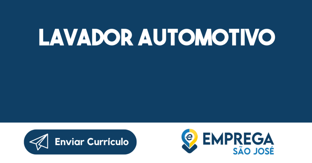 Lavador Automotivo-São José Dos Campos - Sp 1