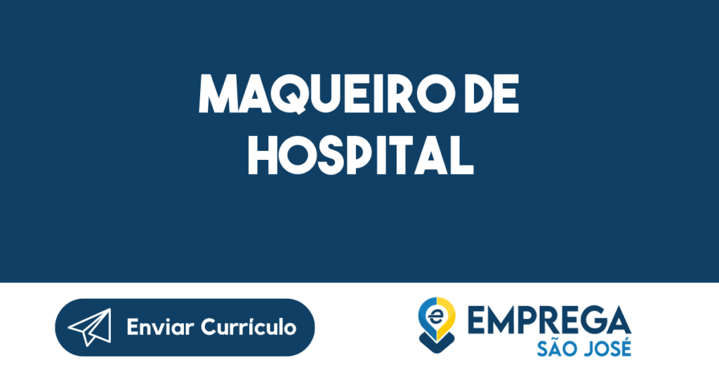 Maqueiro De Hospital-São José Dos Campos - Sp 1