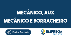 Mecânico, Aux. Mecânico E Borracheiro-São José Dos Campos - Sp 14