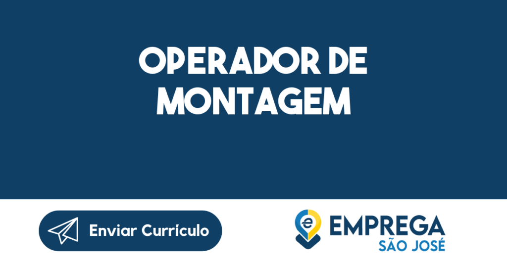 Operador De Montagem-São José Dos Campos - Sp 1