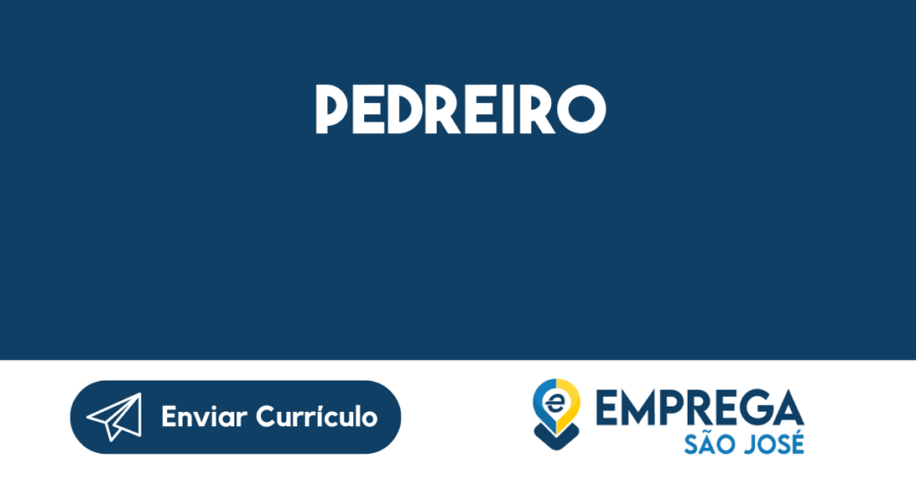Pedreiro-São José Dos Campos - Sp 1 Pedreiro-São José Dos Campos - Sp 1