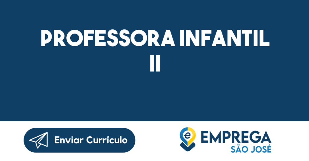 Professora Infantil Ii-São José Dos Campos - Sp 1