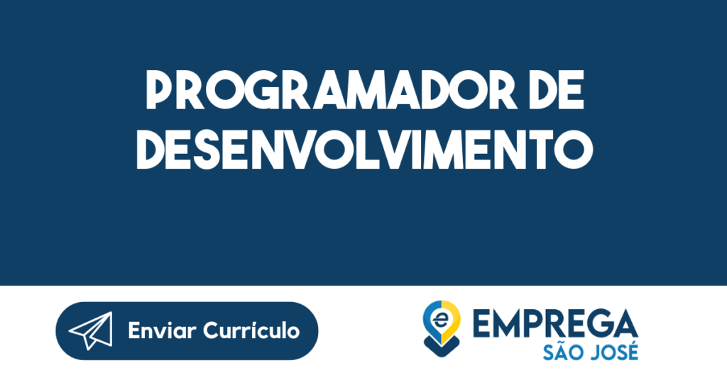 Programador De Desenvolvimento-São José Dos Campos - Sp 1