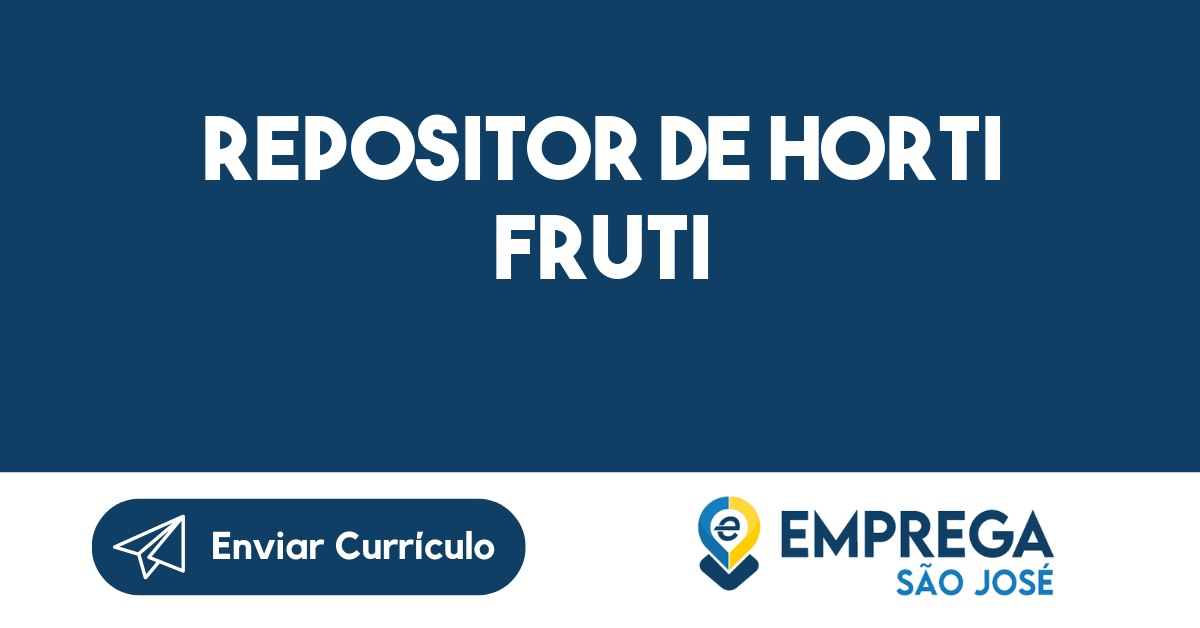Repositor De Horti Fruti-São José Dos Campos - Sp 59