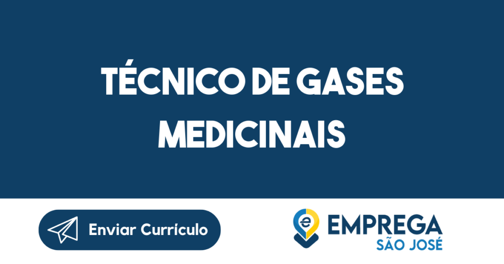 Técnico De Gases Medicinais-São José Dos Campos - Sp 1