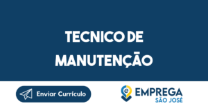 Tecnico De Manutenção-São José Dos Campos - Sp 1