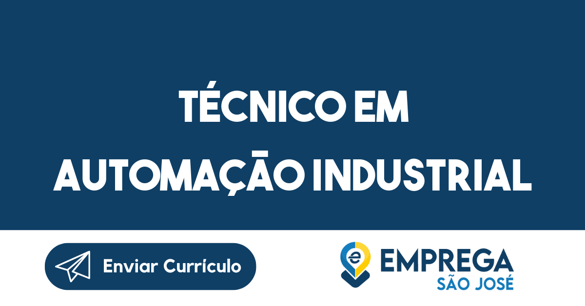 Técnico Em Automação Industrial-São José Dos Campos - Sp 13