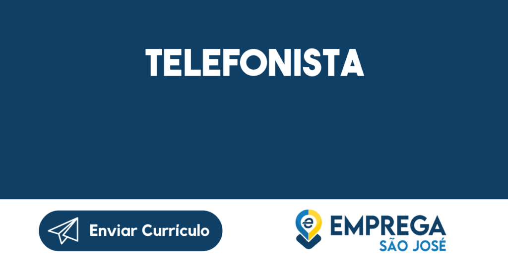 Telefonista-São José Dos Campos - Sp 1
