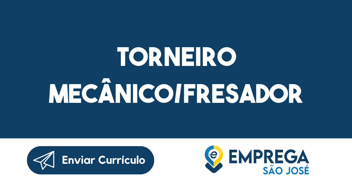 Torneiro Mecânico/Fresador-São José Dos Campos - Sp 33