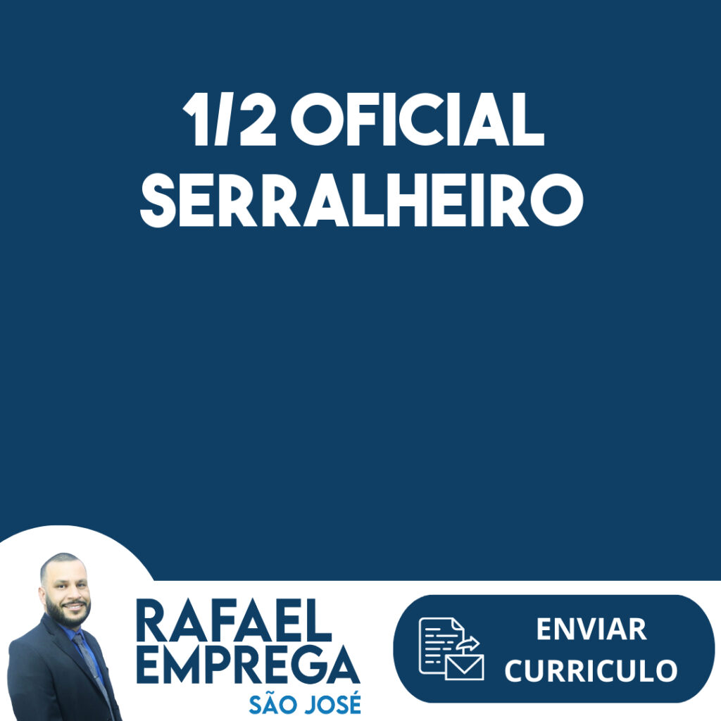 1/2 Oficial Serralheiro-Jacarei - Sp 1