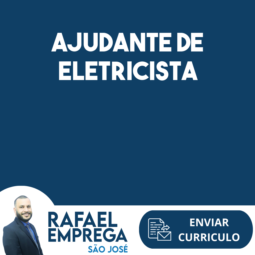 Ajudante De Eletricista-São José Dos Campos - Sp 13