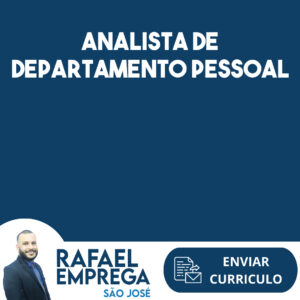 Analista De Departamento Pessoal-São José Dos Campos - Sp 13